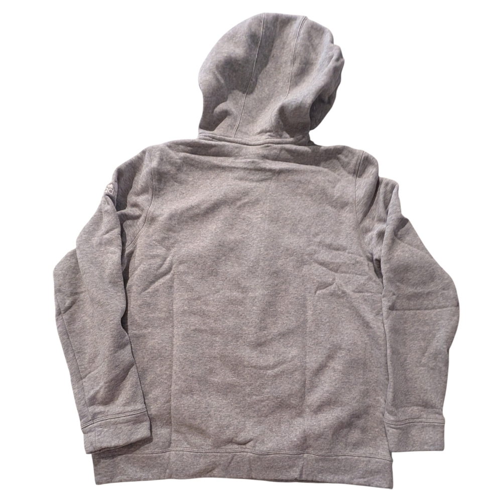 Adidas Men's Heather Gray Hoodie - Picture 2 of 5